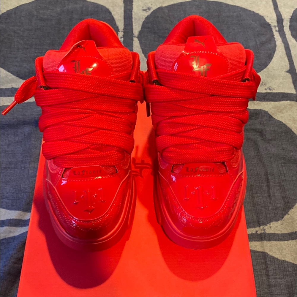 Puma la France amour red size 10